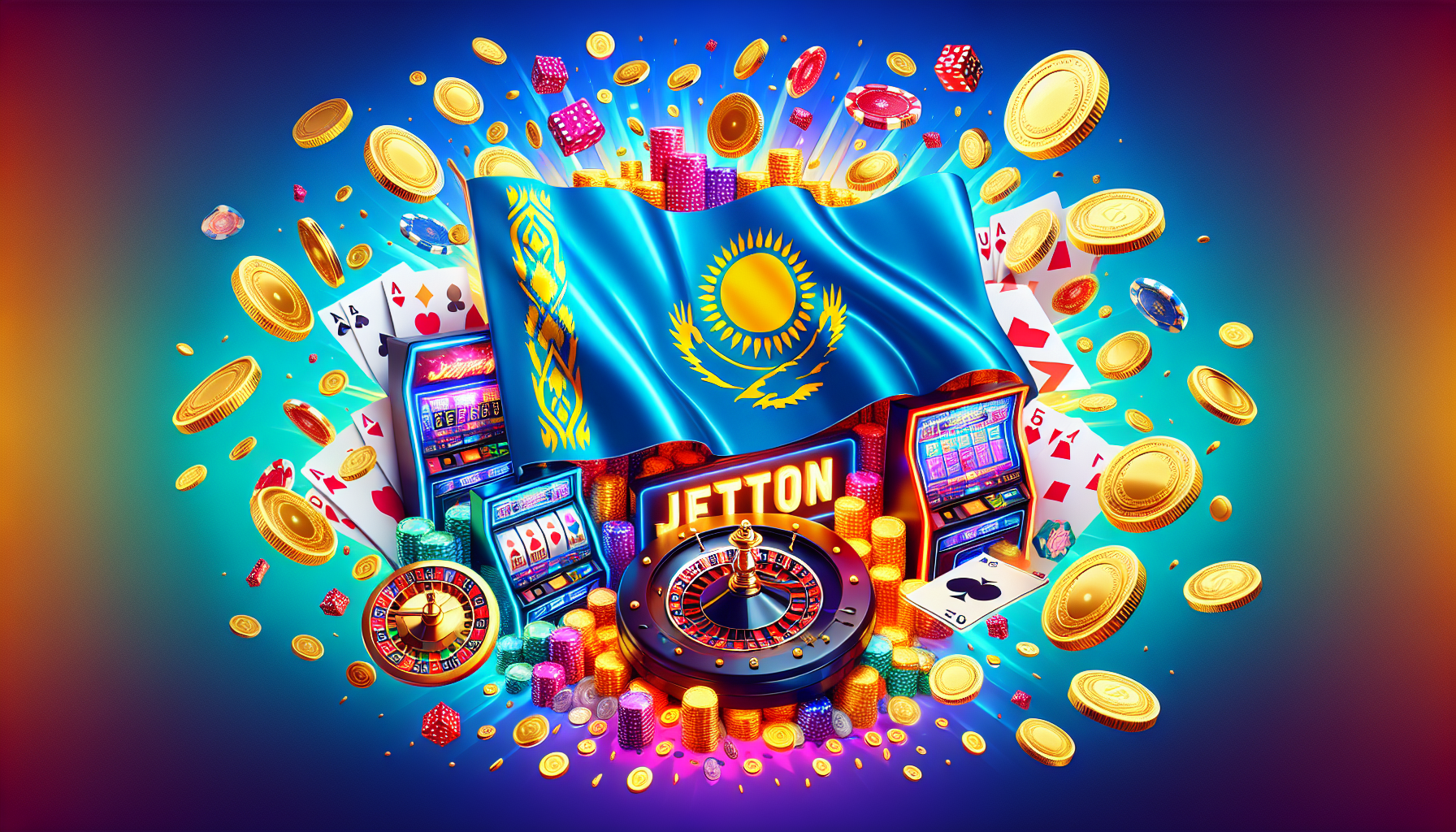 Главная страница JetTon с играми и бонусами